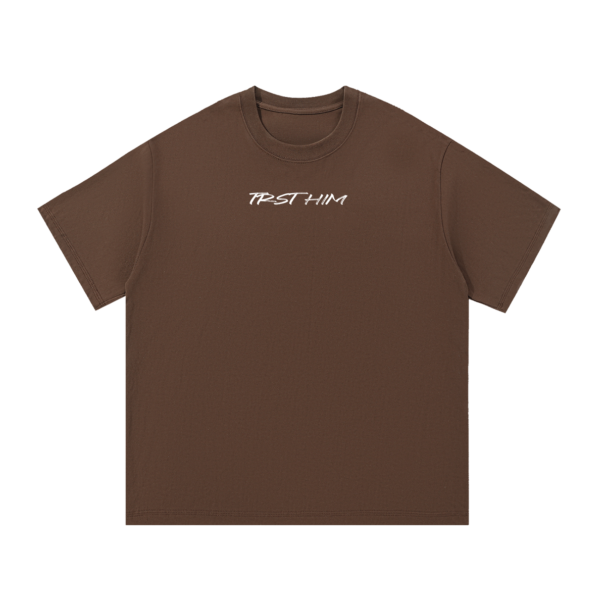 Trst Him White - Essential Cotton T-Shirt