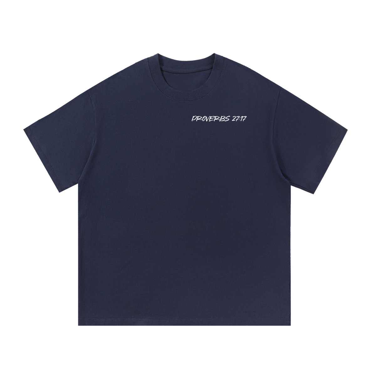 Proverbs 27:17 - Essential Cotton T-Shirt