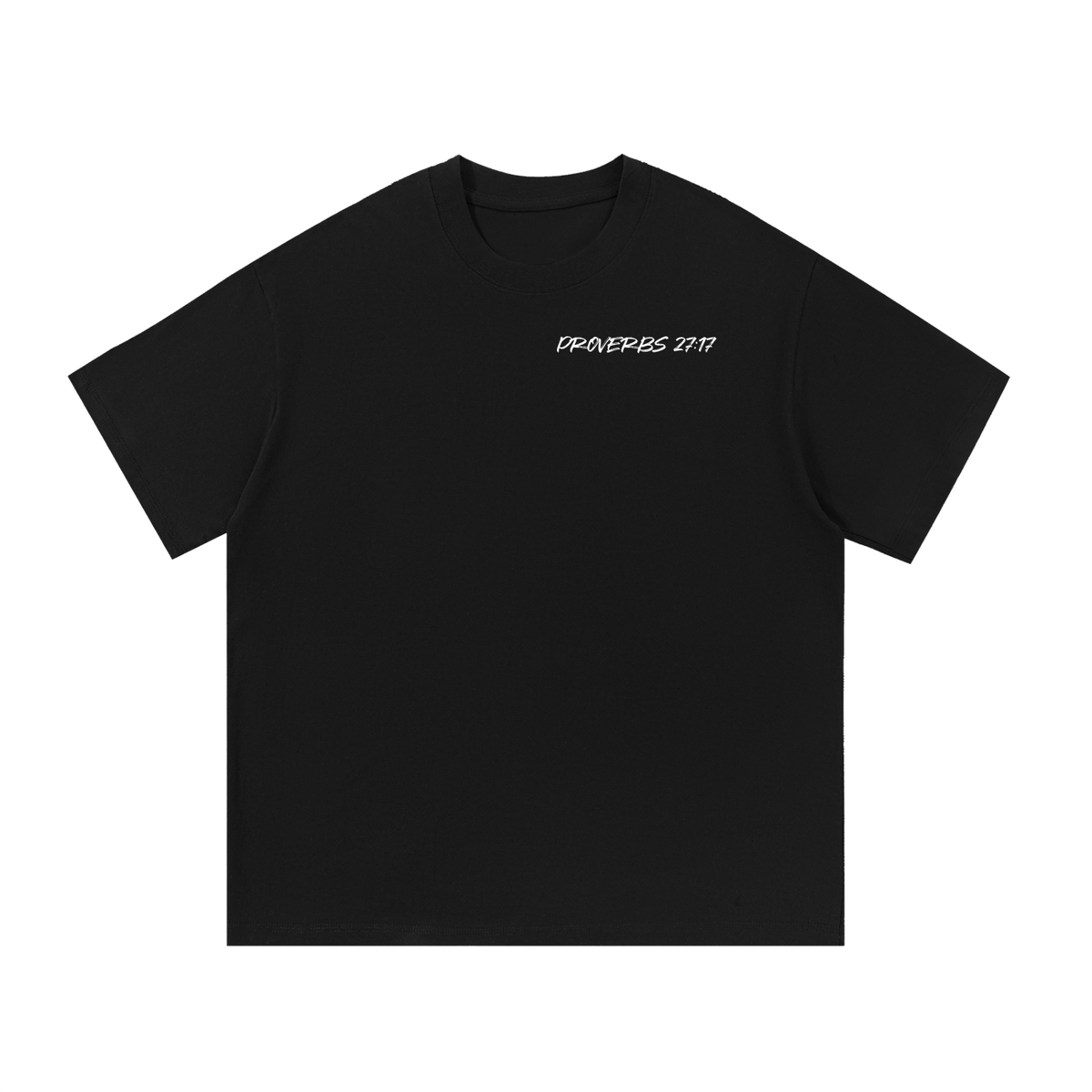 Proverbs 27:17 - Essential Cotton T-Shirt