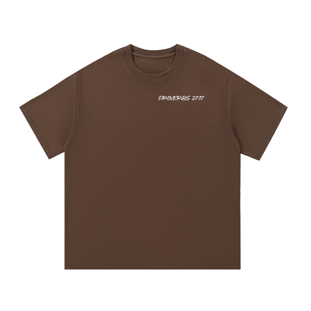 Proverbs 27:17 - Essential Cotton T-Shirt