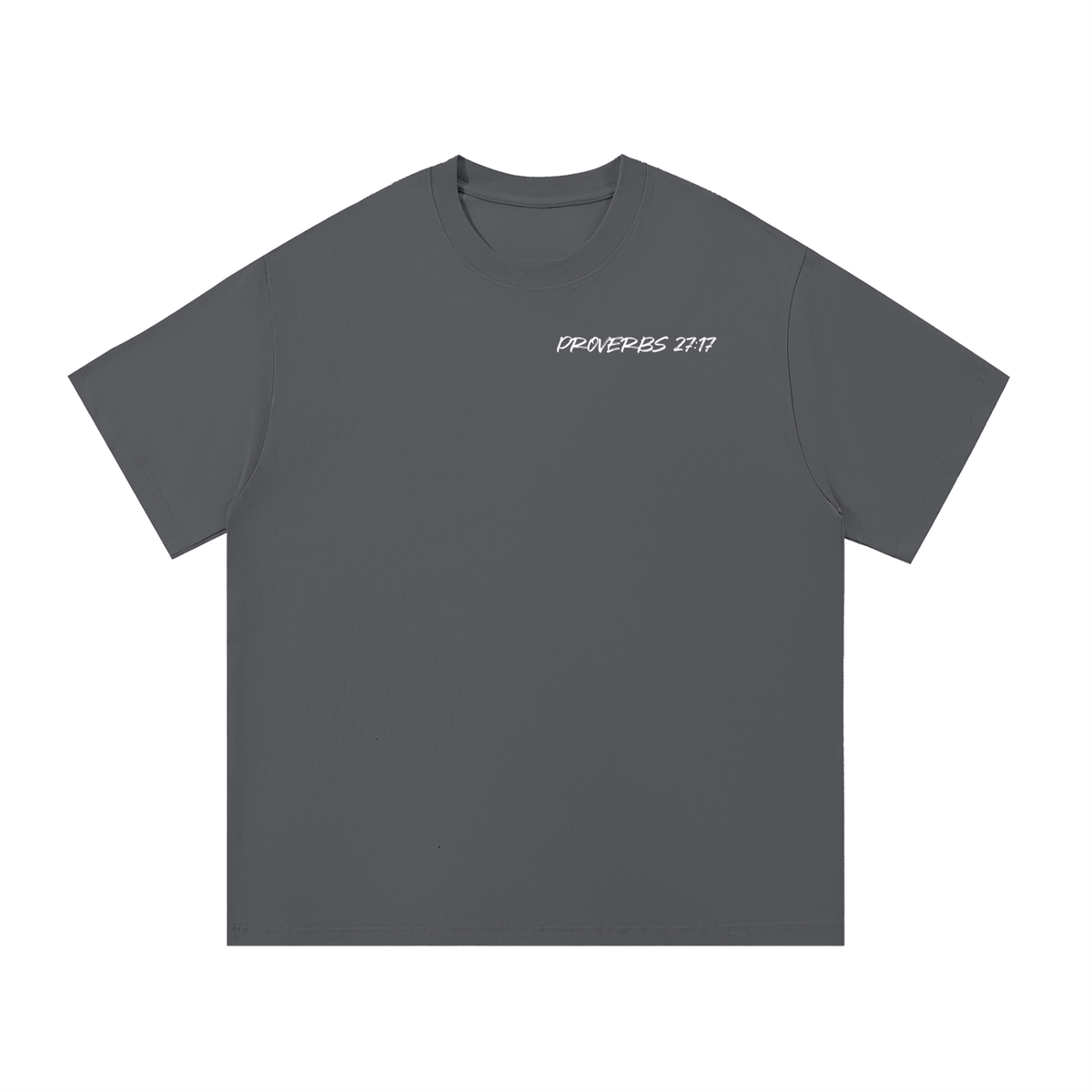 Proverbs 27:17 - Essential Cotton T-Shirt