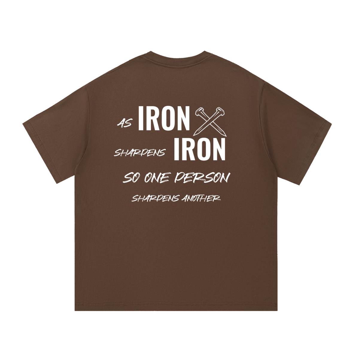 Proverbs 27:17 - Essential Cotton T-Shirt
