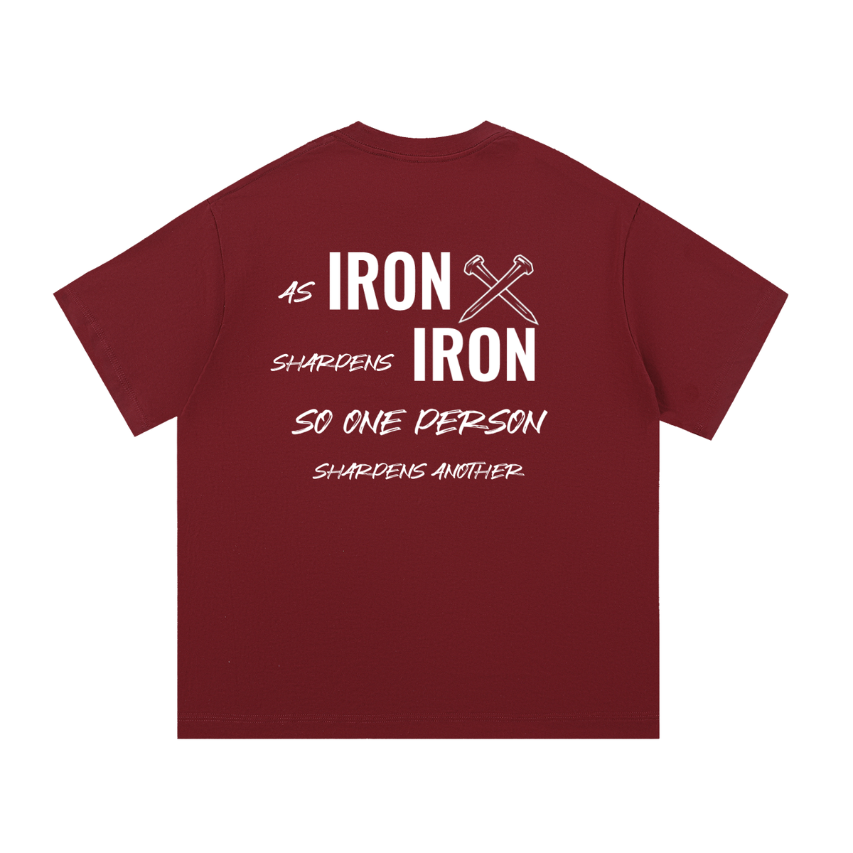 Proverbs 27:17 - Essential Cotton T-Shirt