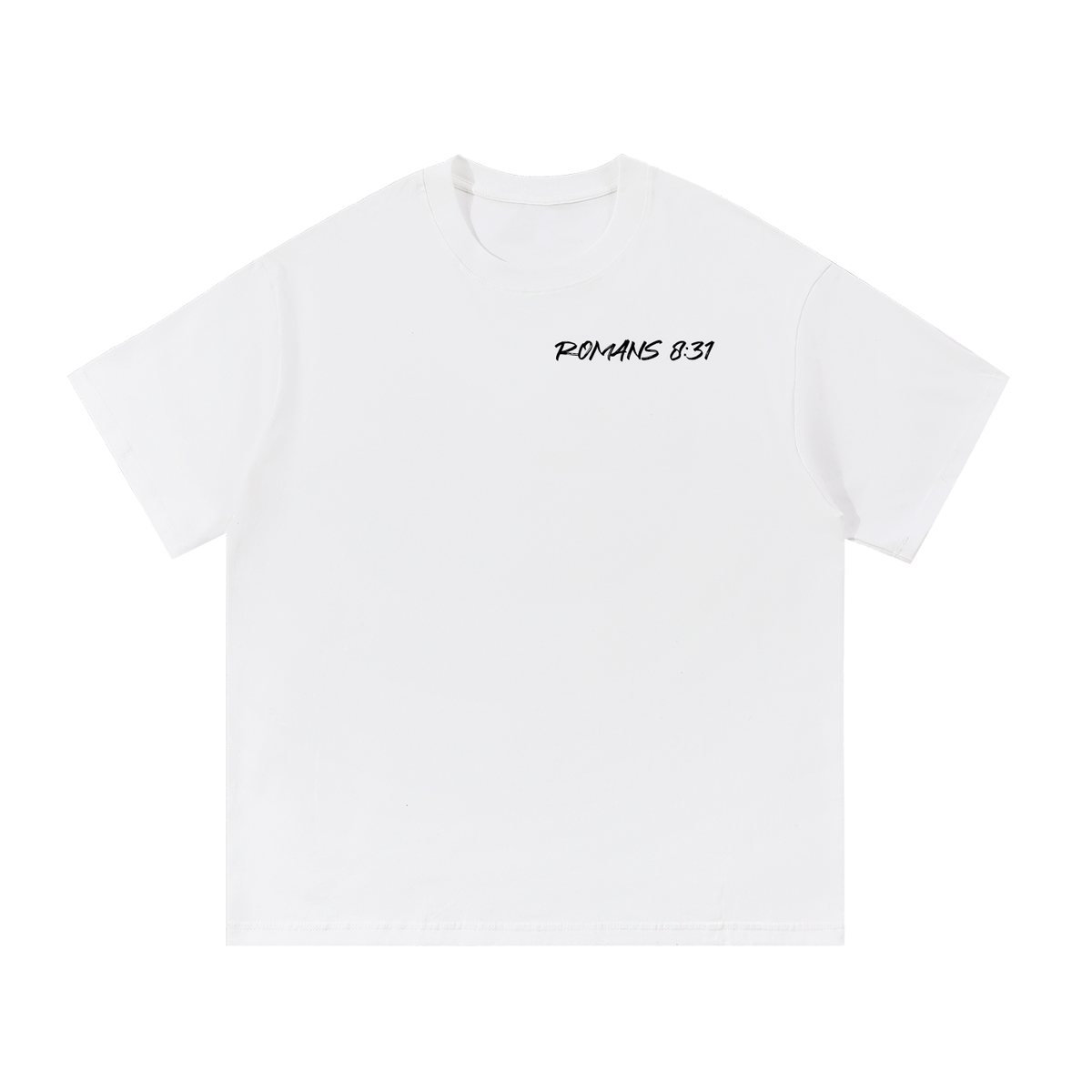 Romans 8:31 - Essential Cotton T-Shirt