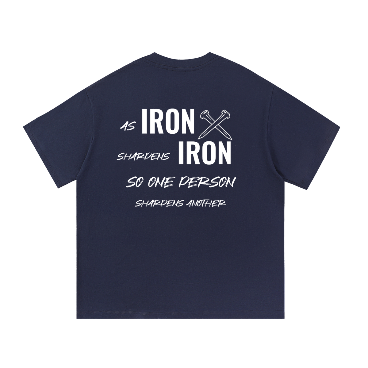 Proverbs 27:17 - Essential Cotton T-Shirt