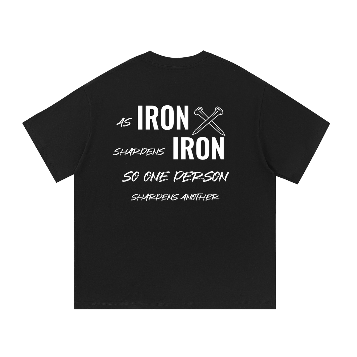 Proverbs 27:17 - Essential Cotton T-Shirt